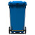 科力邦（Kelibang） 户外垃圾桶 大号加厚100L脚踏垃圾桶商用分类垃圾桶塑料环卫垃圾桶带盖 KB1067 蓝色