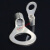 OT冷压端子压线鼻接线耳螺栓压线环圆形铜接头压线头镀银O型端头 OT1.5-3(1000只)