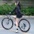 凯玛特公路车自行车成人男女竞速青少年变速单车初中学生公路赛车 铝架-银色辐条轮 14速（适合身高160-180cm）