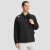 迪桑特（DESCENTE）训练运动POLO领衬衫领男士梭织上衣外套冬季新款 BK-BLACK XL (180/100A)