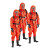 代尔塔401036外置气密A级重型防化服防火阻燃防危险化学品防护服