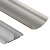 纳仕徳 FJ109 铝合金半圆弧形线槽明装地面防踩线槽自粘 10号（放20根网线）1米