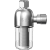 典丞 铜家用电热水器前置过滤花洒马桶盖淋浴进管自来水不锈钢除阻垢 L21：常用款（全铜+316L网）