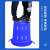 亨仕臣 大号加厚塑料桶大容量储水桶发酵酿酒胶桶 小区户外垃圾桶 190L蓝色带盖