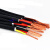 电线电缆RVV2*1.0平方二芯国标无氧铜芯软护套电线监控电源线 200米一盘