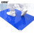安赛瑞 洁净室粘尘垫 除尘胶垫 粘尘地垫 除尘脚垫 45×90cm 蓝色（300片装） 12221