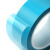 米乐奇 PET透明单面蓝色胶带无痕强力胶带-45mm宽X50米长