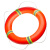 救生圈船用实心泡沫反光塑料大人pvc紧急应急防汛救生圈 PVC泡沫救生圈8MM20米反光绳配