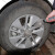 者也 汽车轮胎刷  尼龙毛刷防滑手柄结实耐用清洁工具 T型