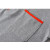 中神盾 定制 SWS-CDS-2016 短袖翻领拼色口袋款POLO衫 大红（黑色边） S