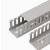 精邦 PVC线槽配电柜箱走线槽明装塑料工业阻燃线槽电线明线线槽理线器 40*30  2米