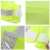 V型反光衣V型反光马甲反光背心透气布优质高亮反光马甲#100 黄色黄网白条