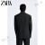 ZARA24夏季新品 男装 礼服式西装外套 4726291800 黑色 46 (175_92A)