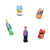 可爱冰箱贴个性创意3D立体瓶子饮料罐磁贴北欧家居磁性贴装饰贴饰 (2件套)旺仔+王老吉 中