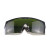 仁聚益定制适用电焊眼镜焊工专用激光防护眼镜护目镜墨镜保护眼睛护眼男工地焊接 电焊款护目镜黑色+镜布+拉链盒