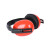 众安降噪隔音耳罩睡眠学习听力工业工作装修防噪音HF601-1红