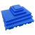 防潮板网格垫板塑料垫板防潮垫仓库托盘承重板冷库地台板塑料托盘 普通圆孔20*20*2.5CM(蓝色)面积小不划算