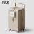 2024新款行李箱女大容量拉杆旅行密码皮箱子男加厚结实耐用 奶茶色 22寸PLUS加厚设计+宽拉杆置物平