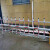 钢米 定制道闸杆停车杆铝合金栅栏杆 红白三层 5米
