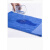 幂凌运动毛巾定制长条男毛巾洗澡家用吸水加大加长长款 蓝色 110x32cm