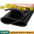 橡胶垫工业黑色皮垫防震防滑耐磨厚减震胶皮绝缘板橡皮软耐油垫片 200*200*8mm