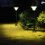 博雷奇太阳能草坪灯户外灯防水花园地灯超亮led室外柱头围墙灯 2.2米地插灯