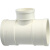 PVC-U排水异径顺水三通规格 200*110mm