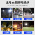 上海led投光灯100150w户外防水工业厂房泛光灯广告超亮照明灯 亚明COB超亮足瓦LED-150w白光