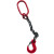 京棣工品 起重吊链 钢铁链 吊索行车吊车吊链 单位：个 5吨1米4钩 