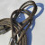 适用于 压制钢丝绳吊索具涂油铝合金起重钢缆绳拖车货车牵引6 8 1 8毫米粗 3m