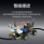 元族动力传动arduino智能小车机器人套件UNO R3循迹 避障 遥控 蓝 套餐一含意大利UNO
