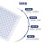 荧光定量PCR封板膜96孔板透明elisa深孔板酶标板塑料硅胶盖压敏膜 硅胶盖 圆矮 96孔(5个)
