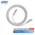 QSKY线缆 超五类网线 高速宽带线 CAT5E类网络工程监控跳线 8芯双绞成品线缆 灰色 10米