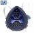 定制重松制作所防尘口罩防毒口罩T01C焊接防烟矿山打磨喷漆涂装业粉尘 TW01SFC面具主体一个（不含滤芯）
