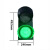 定制200型LED红绿灯交通信号灯地磅闸道驾校红绿灯指示灯装饰灯WZ 300型红绿灯