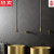 PDQ京定制全铜入墙式暗装顶水龙头创意艺术天花板杆感应式水滴龙头 1.68CM（黑色墙面手动款）