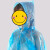 鸣固 一次性雨衣 男女成人便携雨衣 户外旅行便携雨披连帽四排扣连体雨披 混色2件装