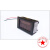沃嘉定制适用电动车电量表电瓶摩托车电压表显示器锂电池指示检测12V48V72V60 48V电瓶 红色