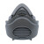 Raxwell RX3200半面具防尘套装工业粉尘打磨防霾PM2.5可清洗KN95口罩定做面具+承接座+RX3708滤棉1片1套/盒