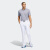 阿迪达斯 （adidas）男裤长裤商务休闲裤舒适透气经典版型工作通勤日常白色HA1461 White 30/30