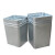 适用户外垃圾桶内胆内桶 垃圾箱内胆 不锈钢内胆镀锌板内桶定做定制 方形25*20*38cm