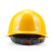 舜选安全帽SHX-K3 新国标ABS 建筑工地电力施工 防砸透气抗冲击 黄色