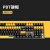 定制ikbc高达联名款机械键盘chrry樱桃轴红轴二次元有线无线鼠标套装 C210 高达自由 有线 茶轴 官方标配