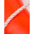 救生圈船用专业实心泡沫反光塑料成人大人PVC紧急应急防汛救生圈 8MM20米橘色绳配环配钩