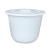 亨仕臣 大容量发酵缸白色加厚塑料水缸工业加厚圆形储水桶 228型水缸带盖300L
