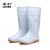 SF-9-03雨靴白色靴防水防滑耐油耐酸碱耐腐蚀中高筒雨靴 白色雨靴（1双） 44