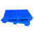 兰诗 TP-117 塑料托盘 叉车板仓库垫板防潮板胶栈板货物地堆货架地台垫仓板卡板 新料1.1米*0.8米特厚