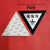 现货直销0.5厚度丝印铝三角形接地端标识牌定械设备标牌铭牌 铝7*7*7带胶