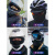 男女V脸护脸单双板滑雪装备摩托车骑行全包头套内胆 速驰白色