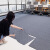 现代简约办公室商用地毯拼接地垫 耐磨防滑脚垫 克里曼-浅灰 50*50cm*8片装